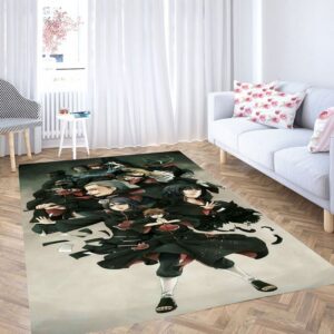 Akatsuki Wallpaper Carpet Tapis de salon Tapis de chambre Carpet Mat