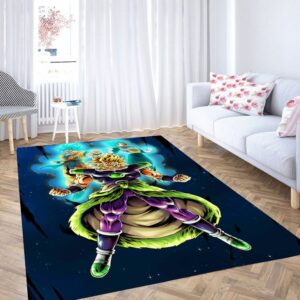 Broly Dragon Ball Tapis de salon Tapis de chambre Carpet Mat