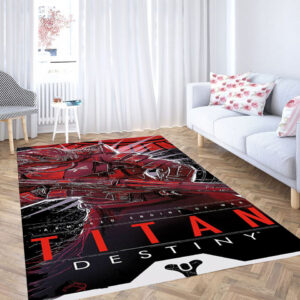 Destiny Titan Poster Tapis de salon Tapis de chambre Carpet Mat
