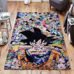 Dragon Ball Area Tapis de salon Tapis de chambre Carpet Mat