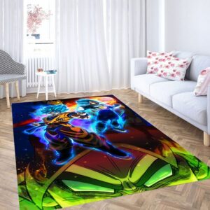 Dragon Ball Super Tapis de salon Tapis de chambre Carpet Mat