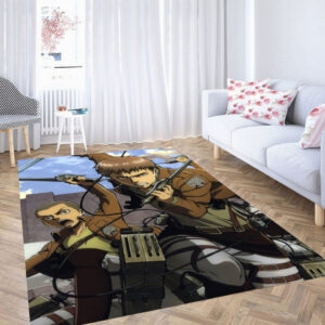 Jean Kirschtein Attack On Titan Tapis de salon Tapis de chambre Carpet Mat