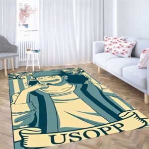 One Piece Usopp Tapis de salon Tapis de chambre Carpet Mat