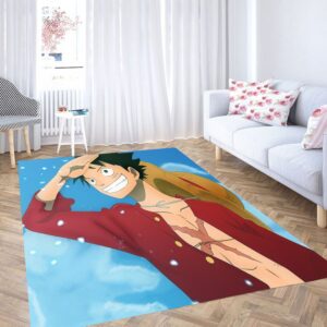 One Piece Wallpaper Tapis de salon Tapis de chambre Carpet Mat