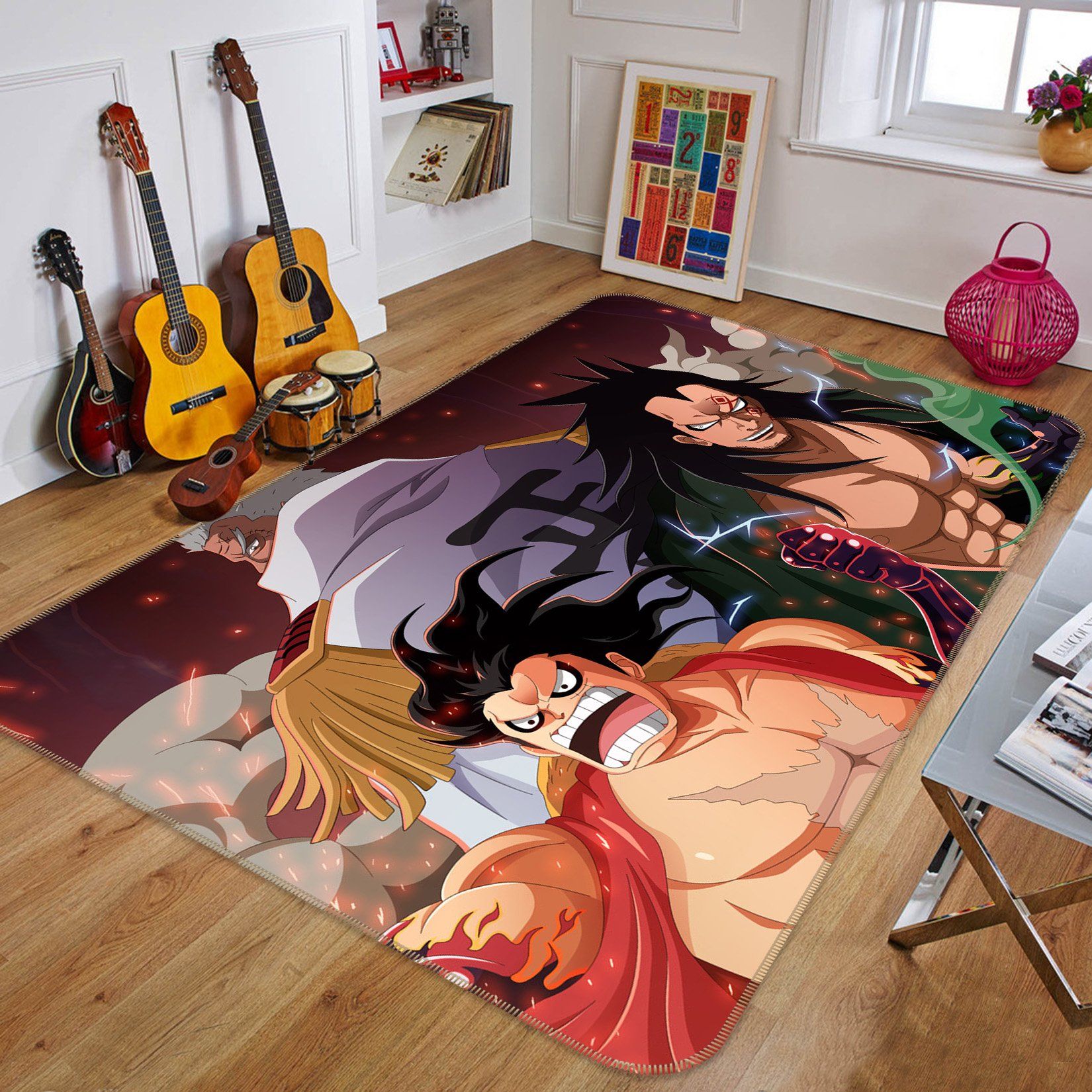Tapis de salon Anime One Piece 14 Tapis de chambre
