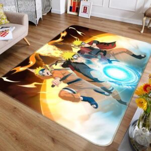 Tapis de salon Naruto Anime 32 Tapis de chambre