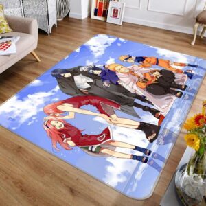 Tapis de salon Naruto Anime 36 Tapis de chambre