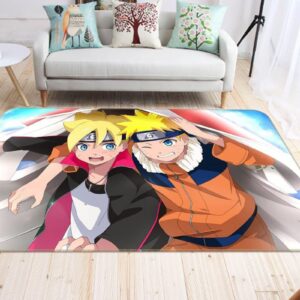 Tapis de salon Naruto Anime 37 Tapis de chambre
