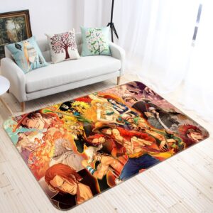Tapis de salon One Piece Anime 3 Tapis de chambre