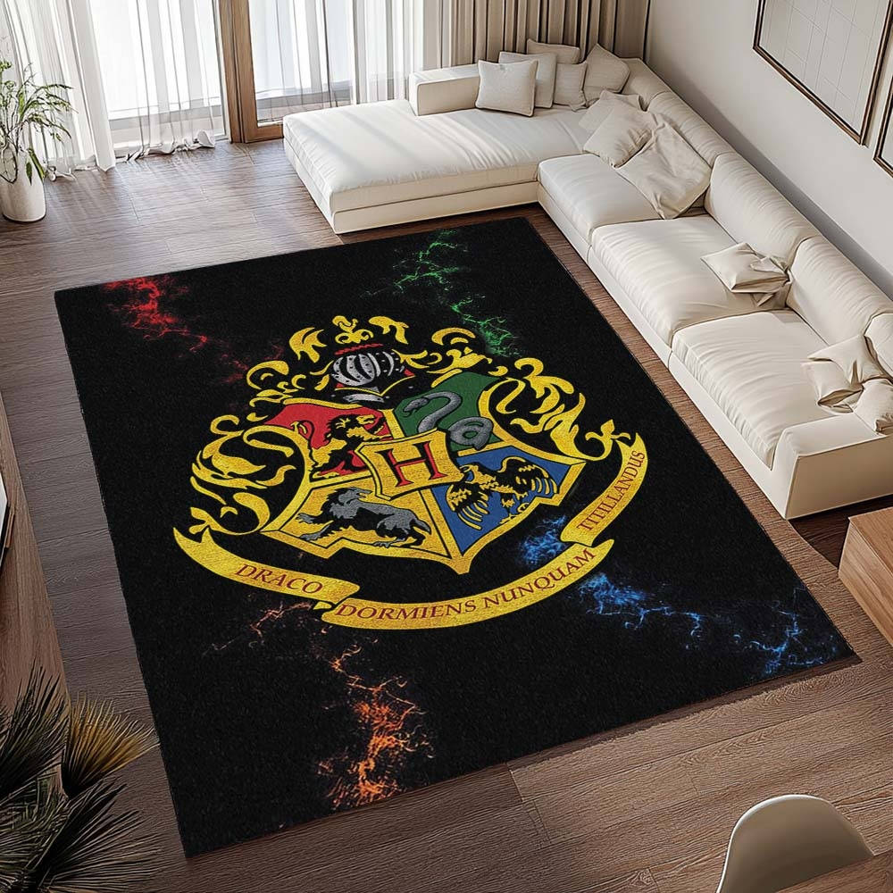 Harry Potter 9 Tapis de chambre, Tapis Magique Déco Chambre Enfant et Salon