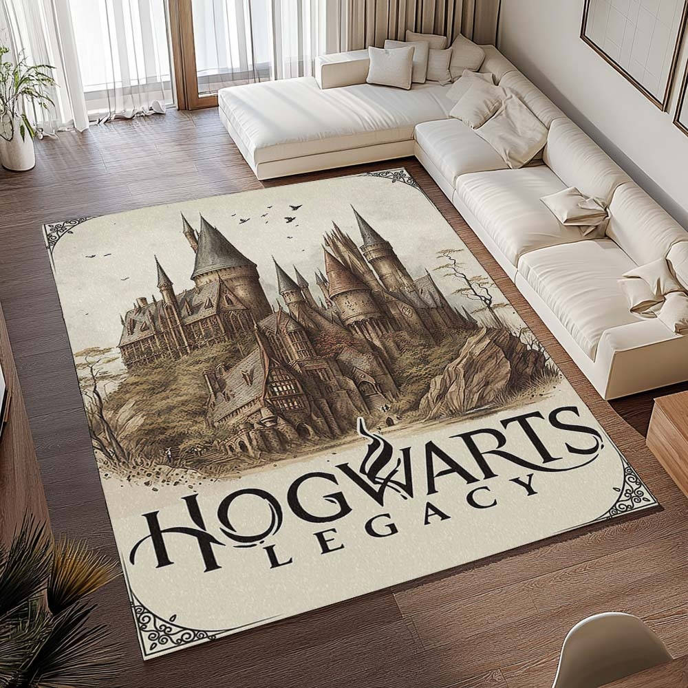 Harry Potter Et L'hritage De Poudlard Tapis de chambre, Tapis de Sol pour Chaise de Bureau et Chambre Ados