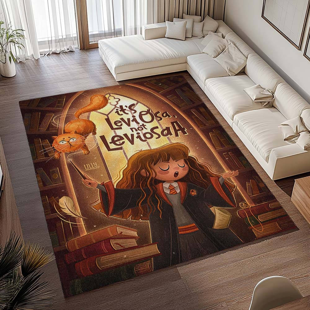 Hermione Granger Harry Potter Tapis de chambre, Tapis de Salon Design Magique et Résistant