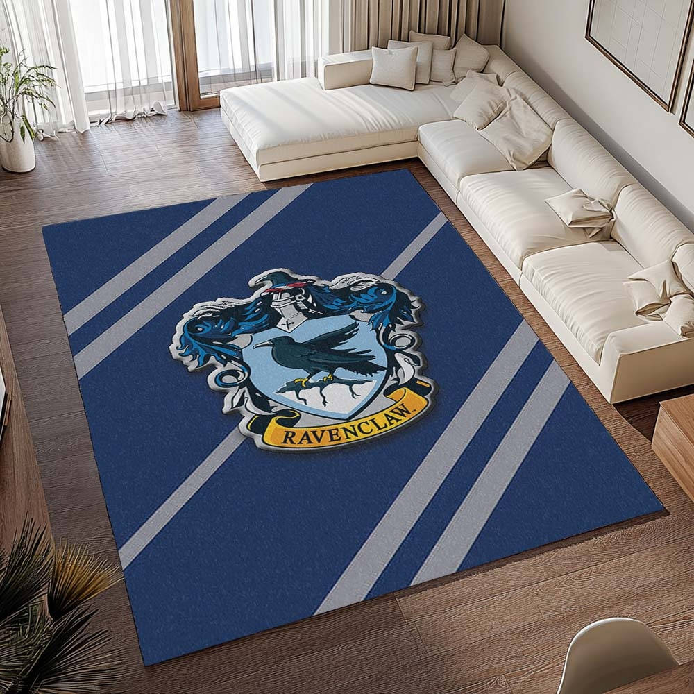 Maison Serdaigle Dans Harry Potter Tapis de chambre, Tapis de Sol pour Chaise de Bureau et Chambre Ados